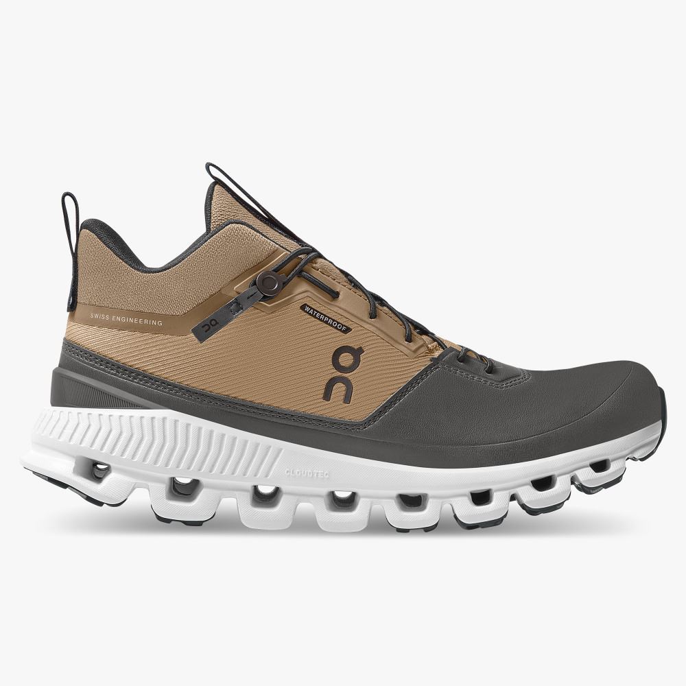 On Running Hi - High Top Sneaker - Chai | Magnet ON95XF328 - Click Image to Close