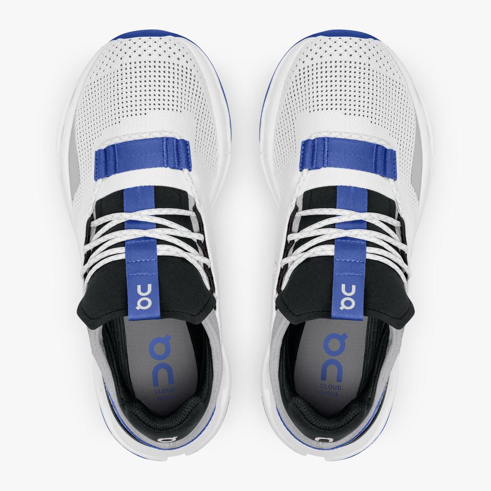 On Runningnova - The lightweight sneaker for all-day comfort - White | Cobalt ON95XF375
