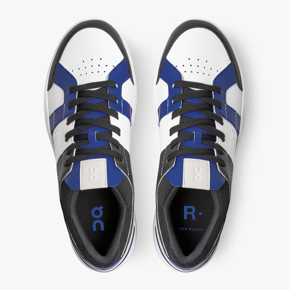 On THE ROGER Clubhouse Limited Edition: everyday sneaker - White | Indigo ON95XF284 - Click Image to Close