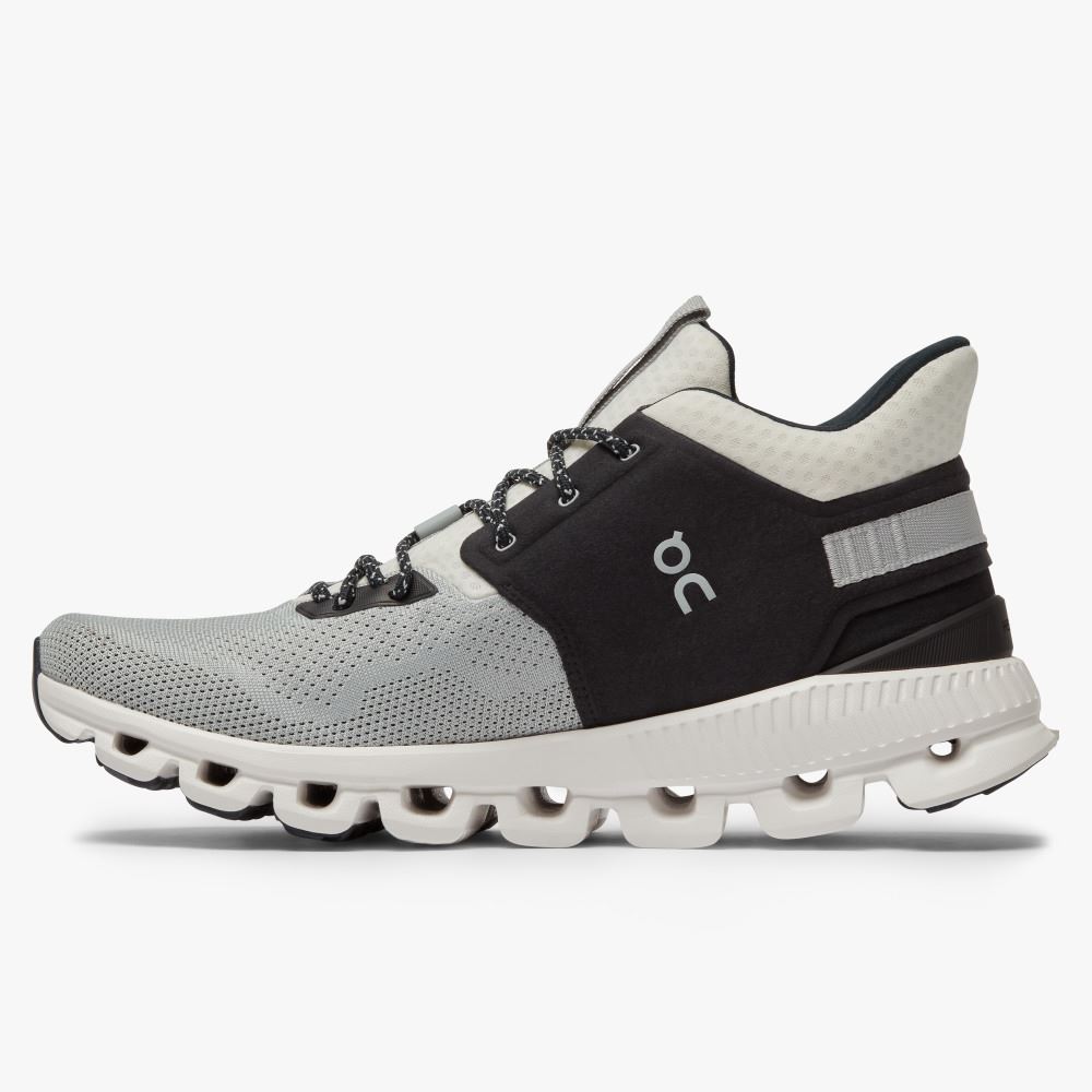 On Running Hi Edge - The street-ready sneaker silhouette - Glacier | Black ON95XF203 - Click Image to Close