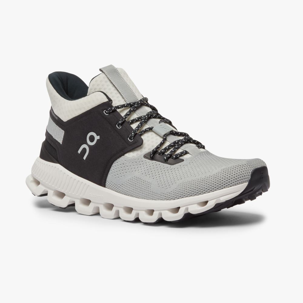 On Running Hi Edge - The street-ready sneaker silhouette - Glacier | Black ON95XF203 - Click Image to Close