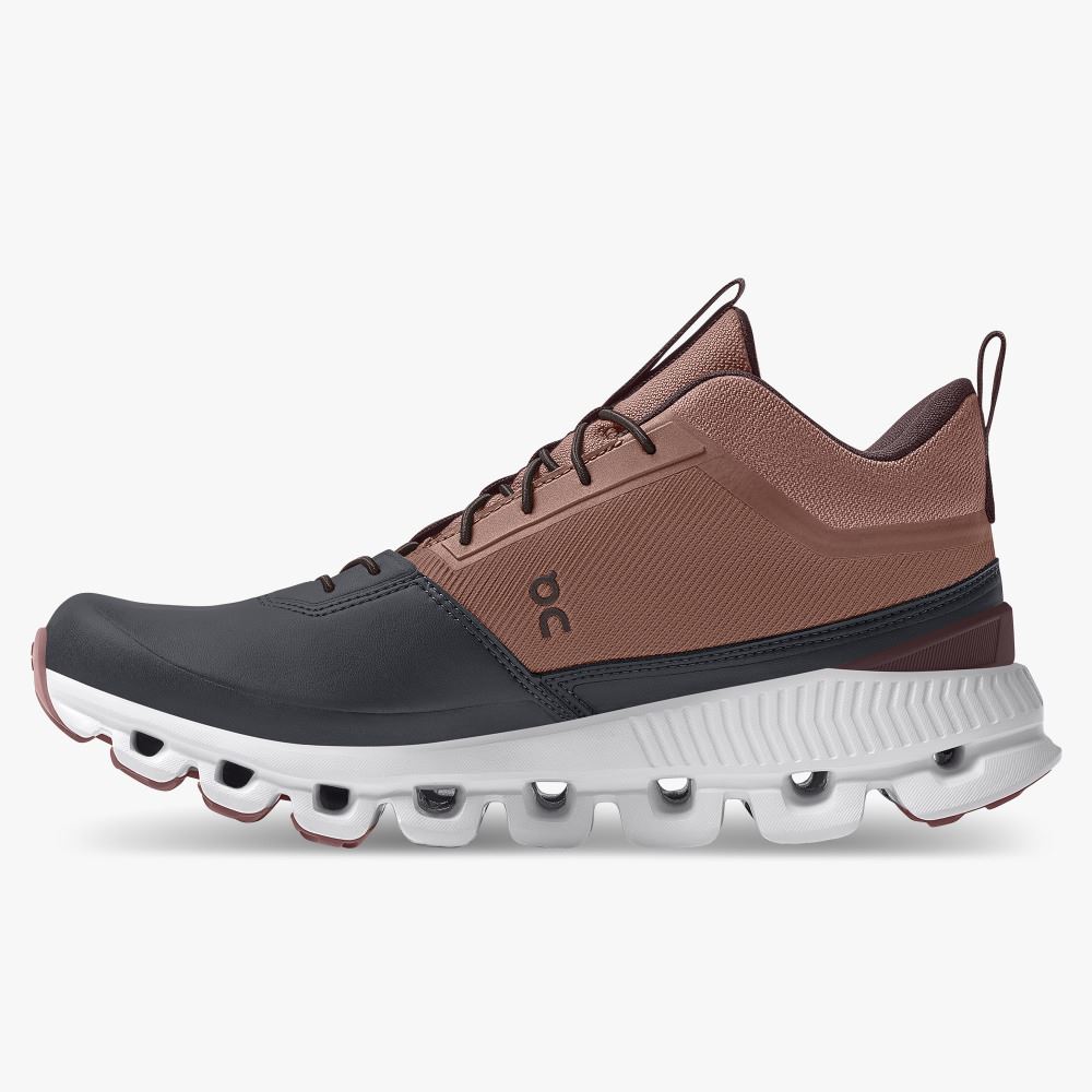On Running Hi - High Top Sneaker - Cocoa | Pebble ON95XF329