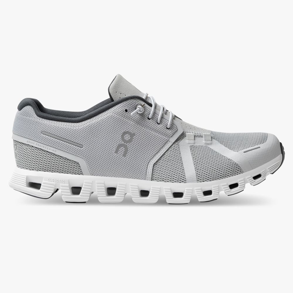On Running 5 - the lightweight shoe for everyday performance - Glacier | White ON95XF180