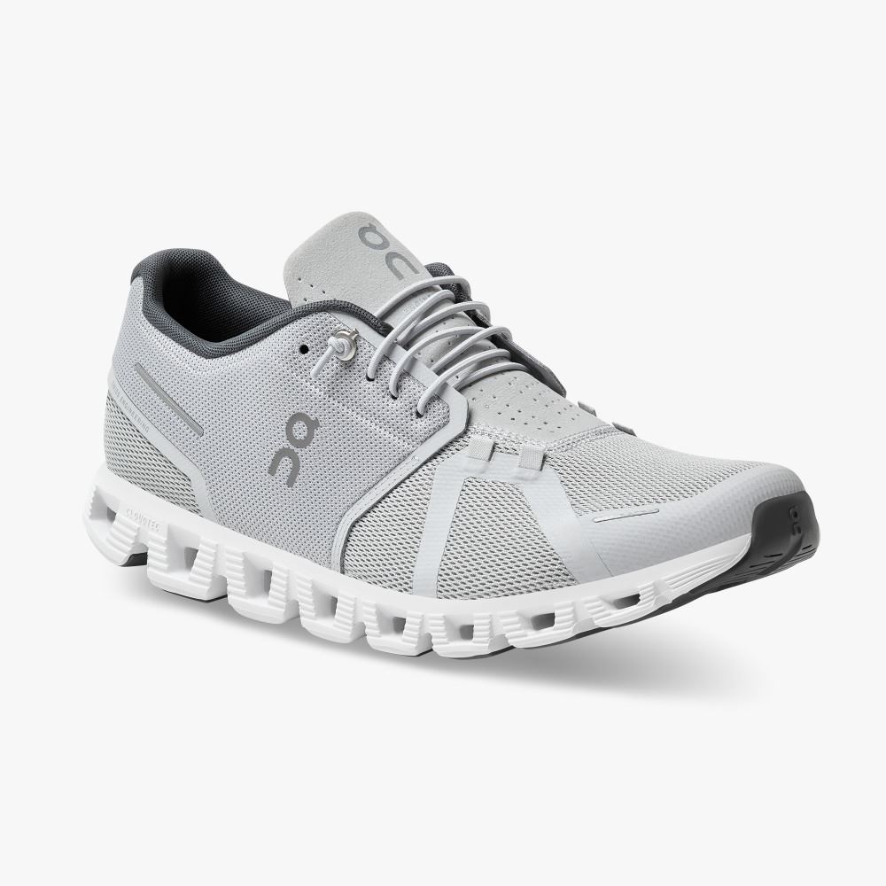On Running 5 - the lightweight shoe for everyday performance - Glacier | White ON95XF180