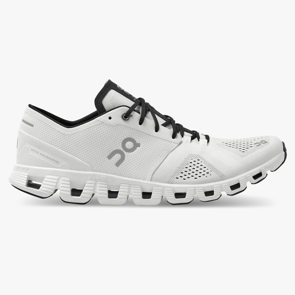 On New Cloud X - Workout and Cross Training Shoe - White | Black ON95XF245