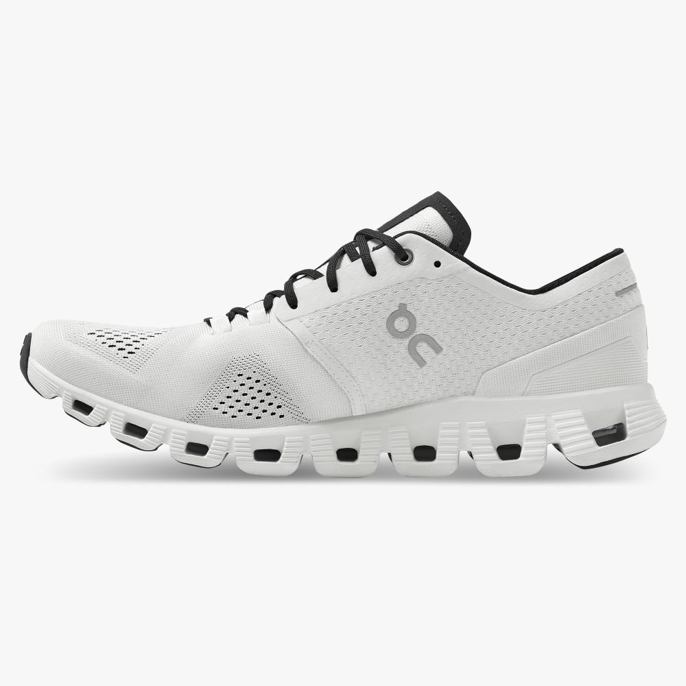 On New Cloud X - Workout and Cross Training Shoe - White | Black ON95XF245