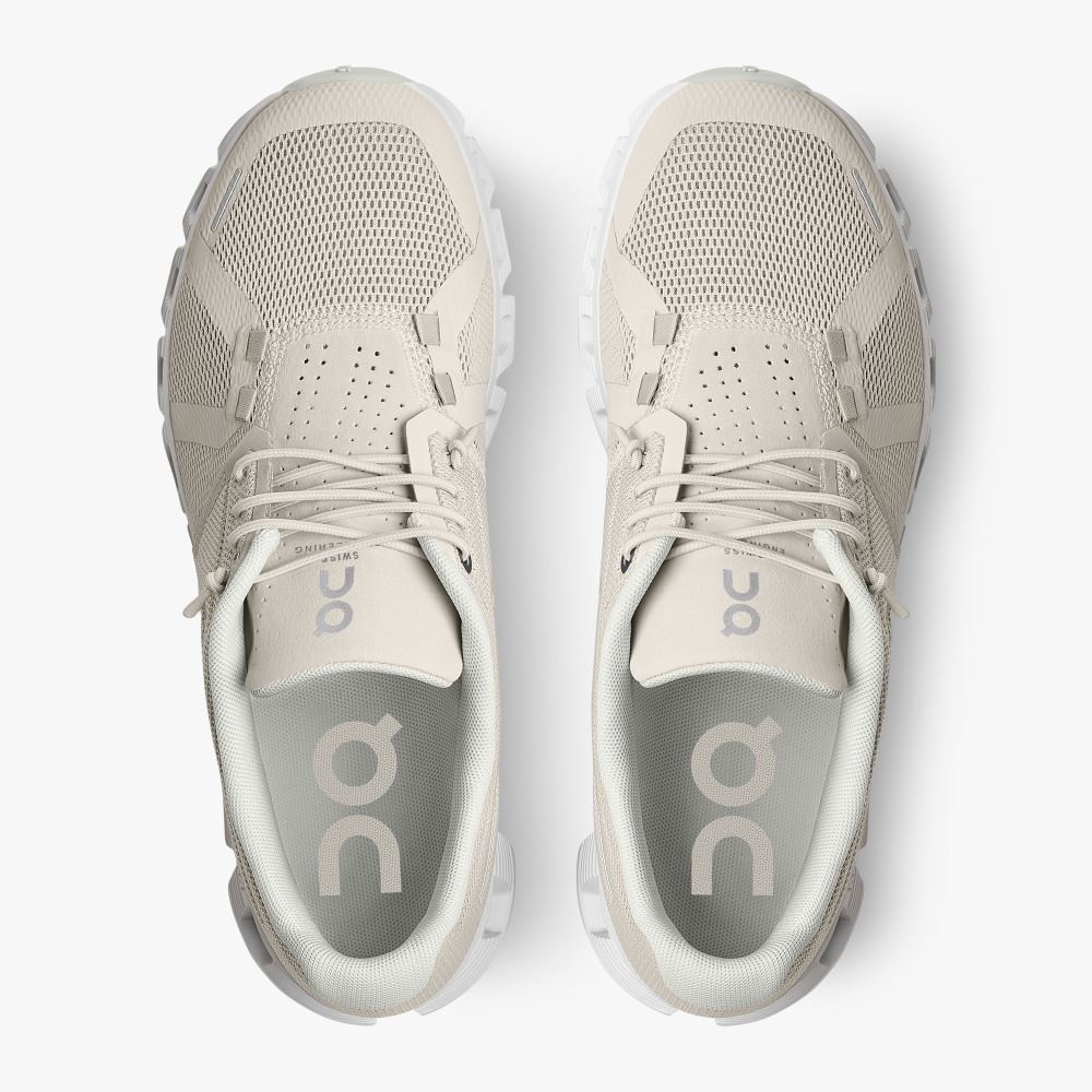 On Running 5 - the lightweight shoe for everyday performance - Pearl | White ON95XF307