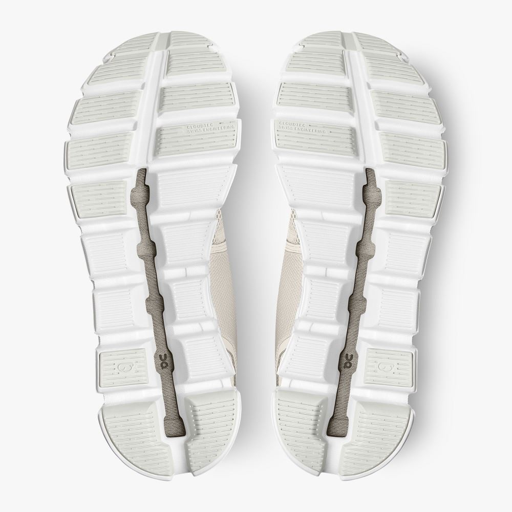 On Running 5 - the lightweight shoe for everyday performance - Pearl | White ON95XF307