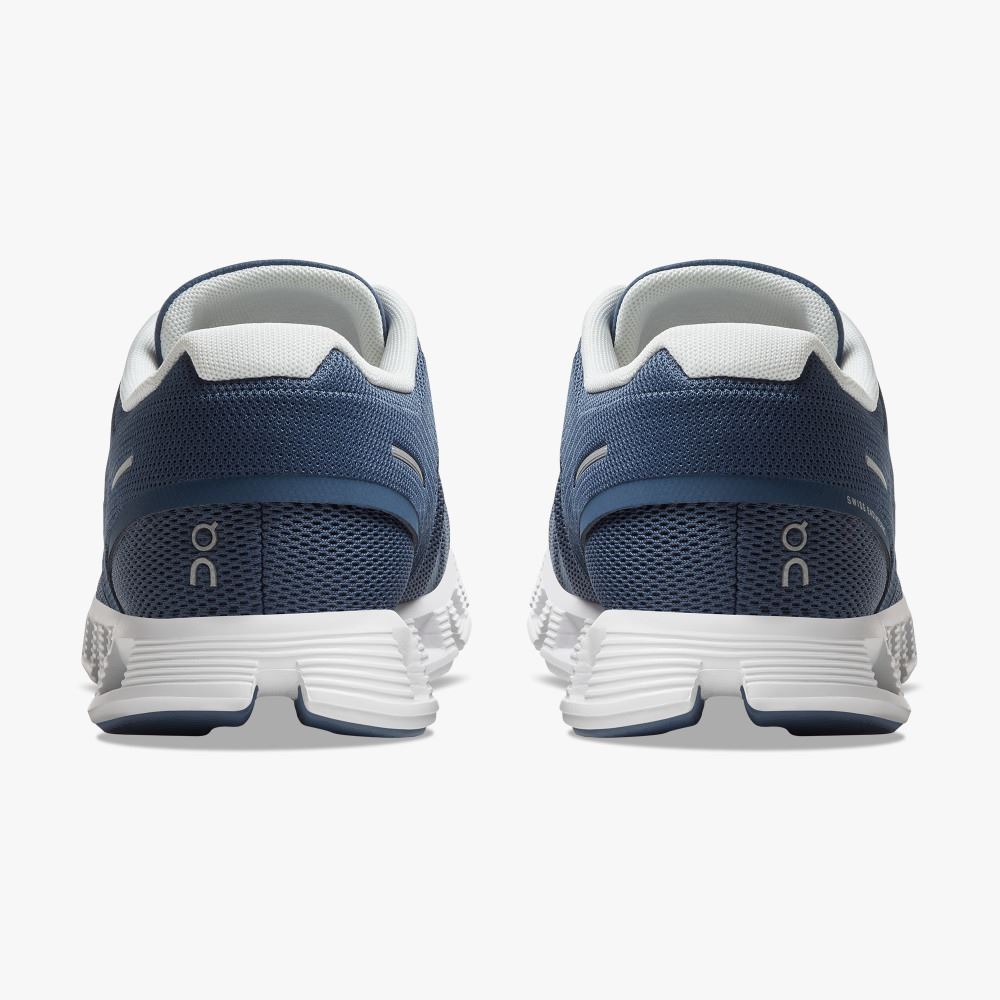 On Running 5 - the lightweight shoe for everyday performance - Denim | White ON95XF303