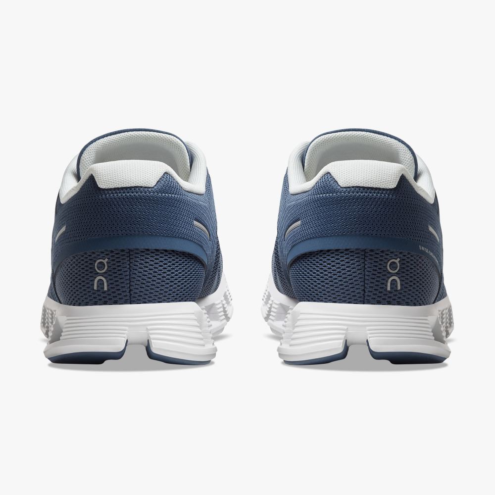 On Running 5 - the lightweight shoe for everyday performance - Denim | White ON95XF303