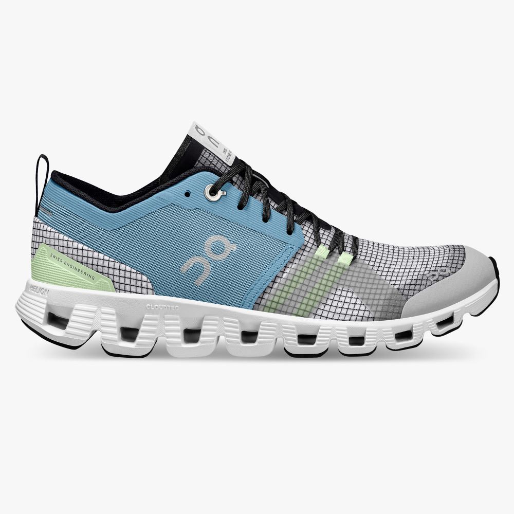 On Running X Shift: Colorful Lightweight Workout Shoe - Niagara | White ON95XF352