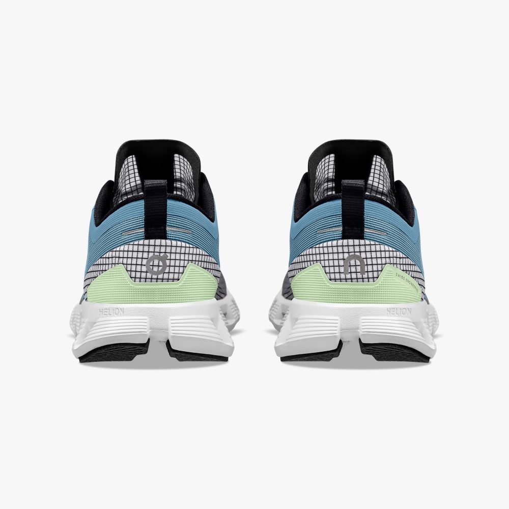 On Running X Shift: Colorful Lightweight Workout Shoe - Niagara | White ON95XF352