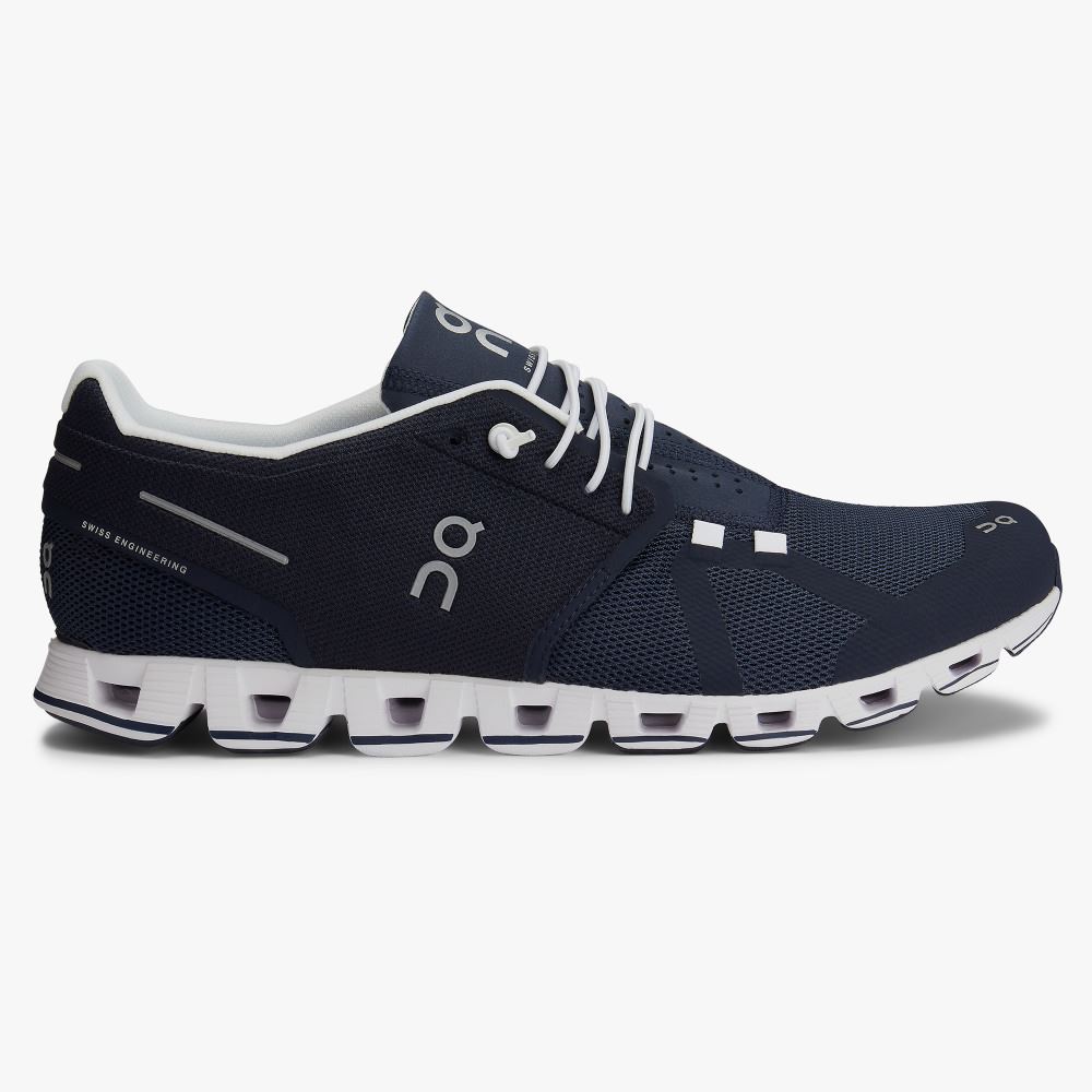 On Running - the lightweight shoe for everyday performance - Navy | White ON95XF190