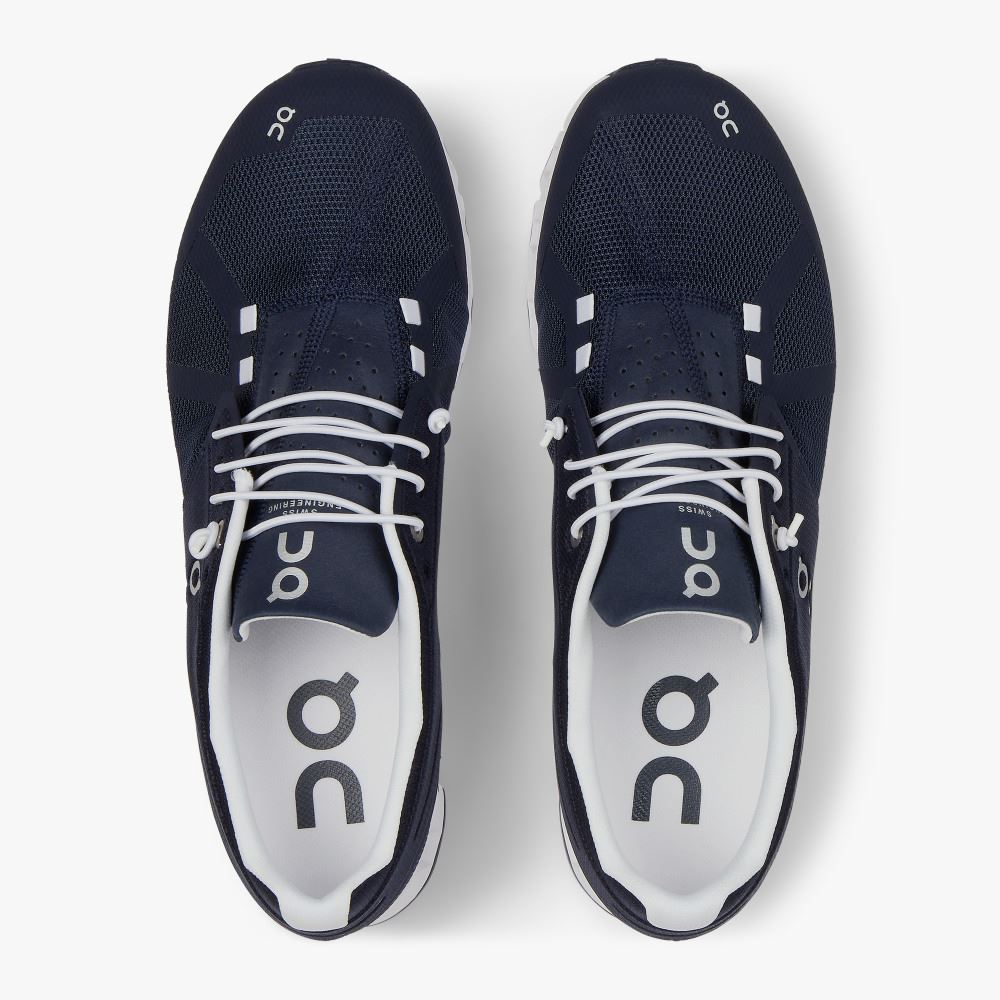 On Running - the lightweight shoe for everyday performance - Navy | White ON95XF190