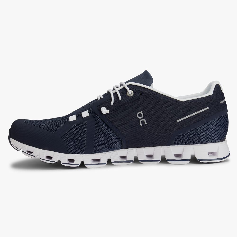 On Running - the lightweight shoe for everyday performance - Navy | White ON95XF190