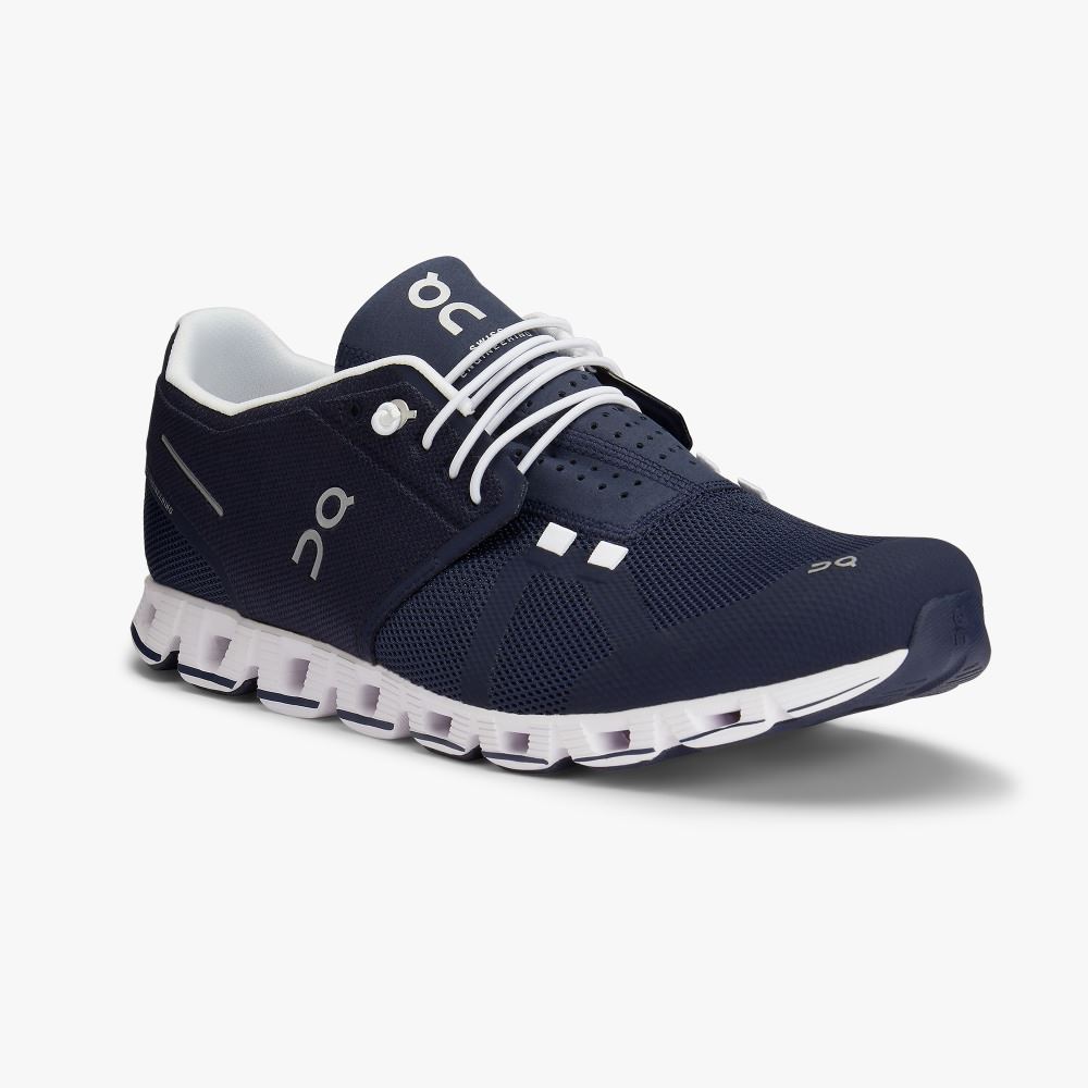 On Running - the lightweight shoe for everyday performance - Navy | White ON95XF190