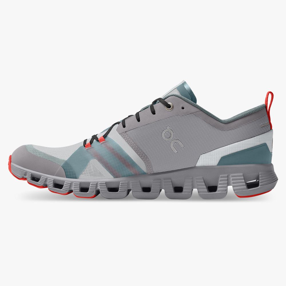 On Running X Shift: Colorful Lightweight Workout Shoe - Alloy | Red ON95XF231