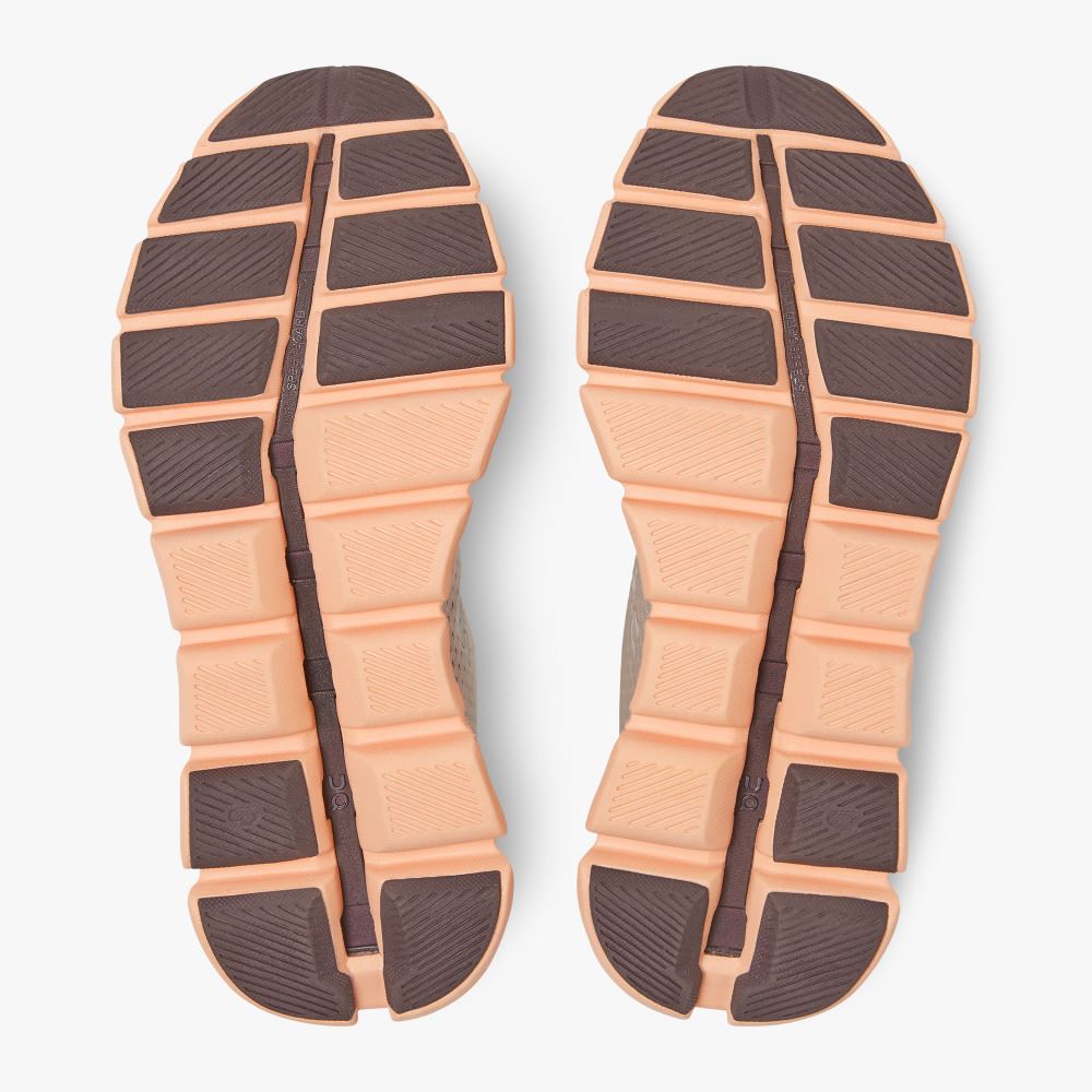 On New Cloud X - Workout and Cross Training Shoe - Silver | Almond ON95XF361