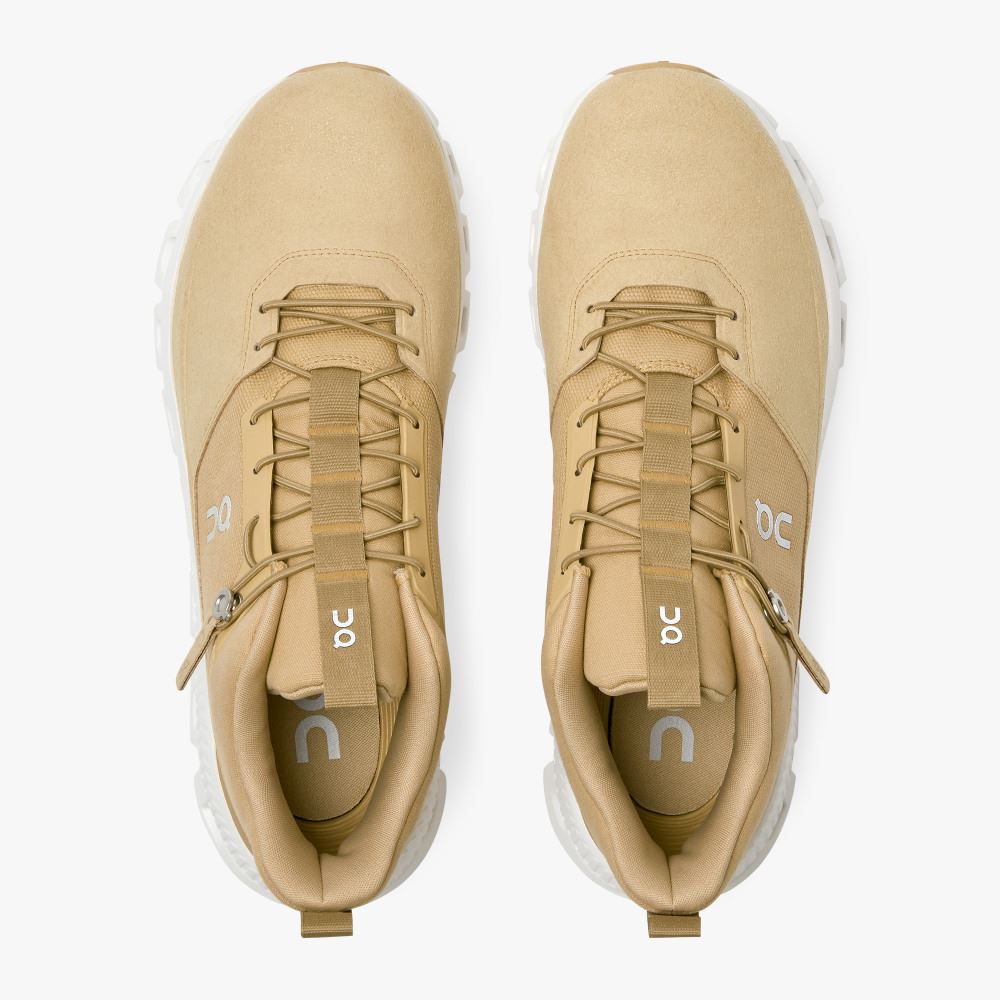 On Running Hi - High Top Sneaker - Dune ON95XF209 - Click Image to Close