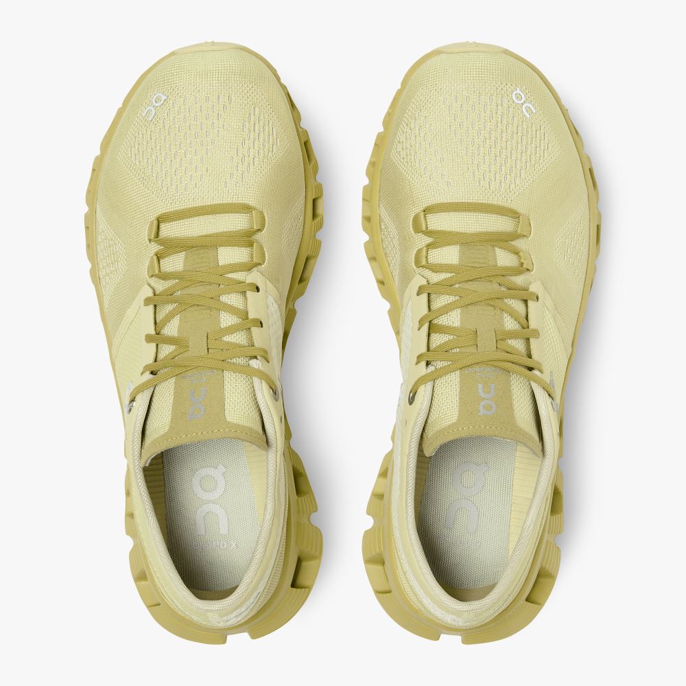 On New Cloud X - Workout and Cross Training Shoe - Glade | Citron ON95XF359