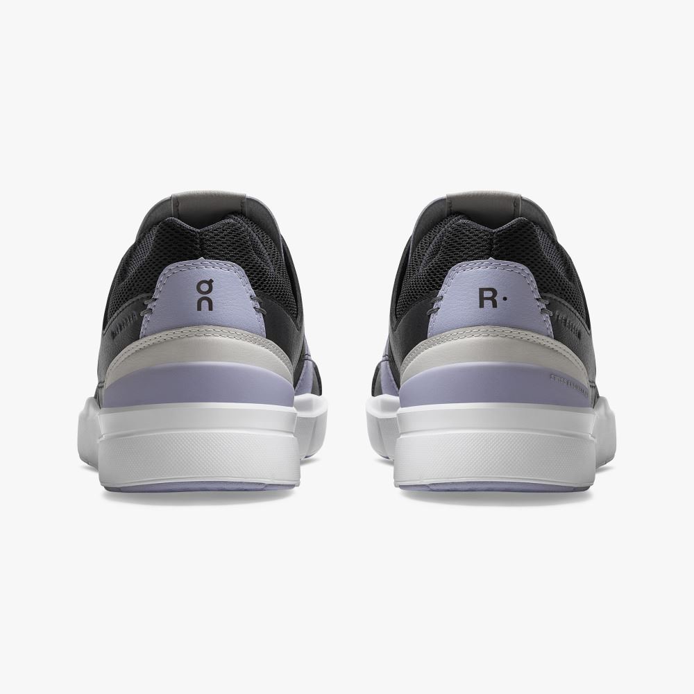 On THE ROGER Clubhouse: the expressive everyday sneaker - Black | Lavender ON95XF399 - Click Image to Close