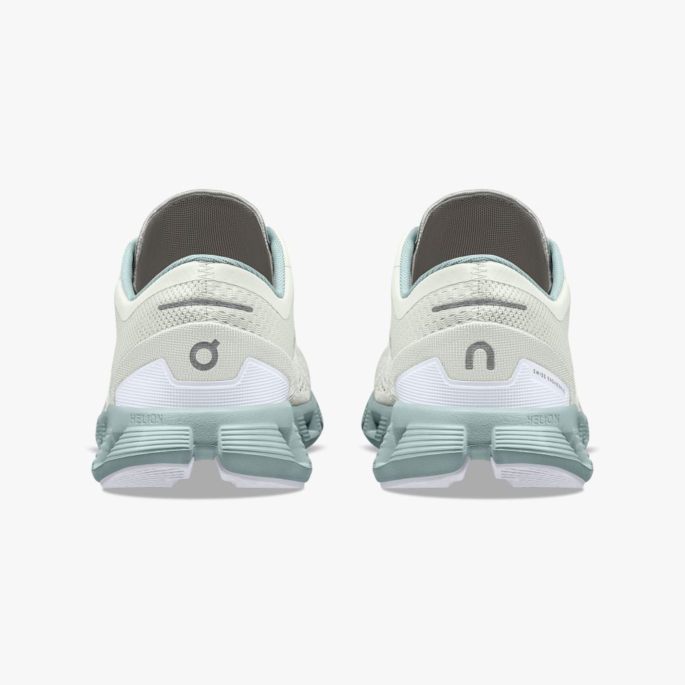 On New Cloud X - Workout and Cross Training Shoe - Aloe | Surf ON95XF357 - Click Image to Close