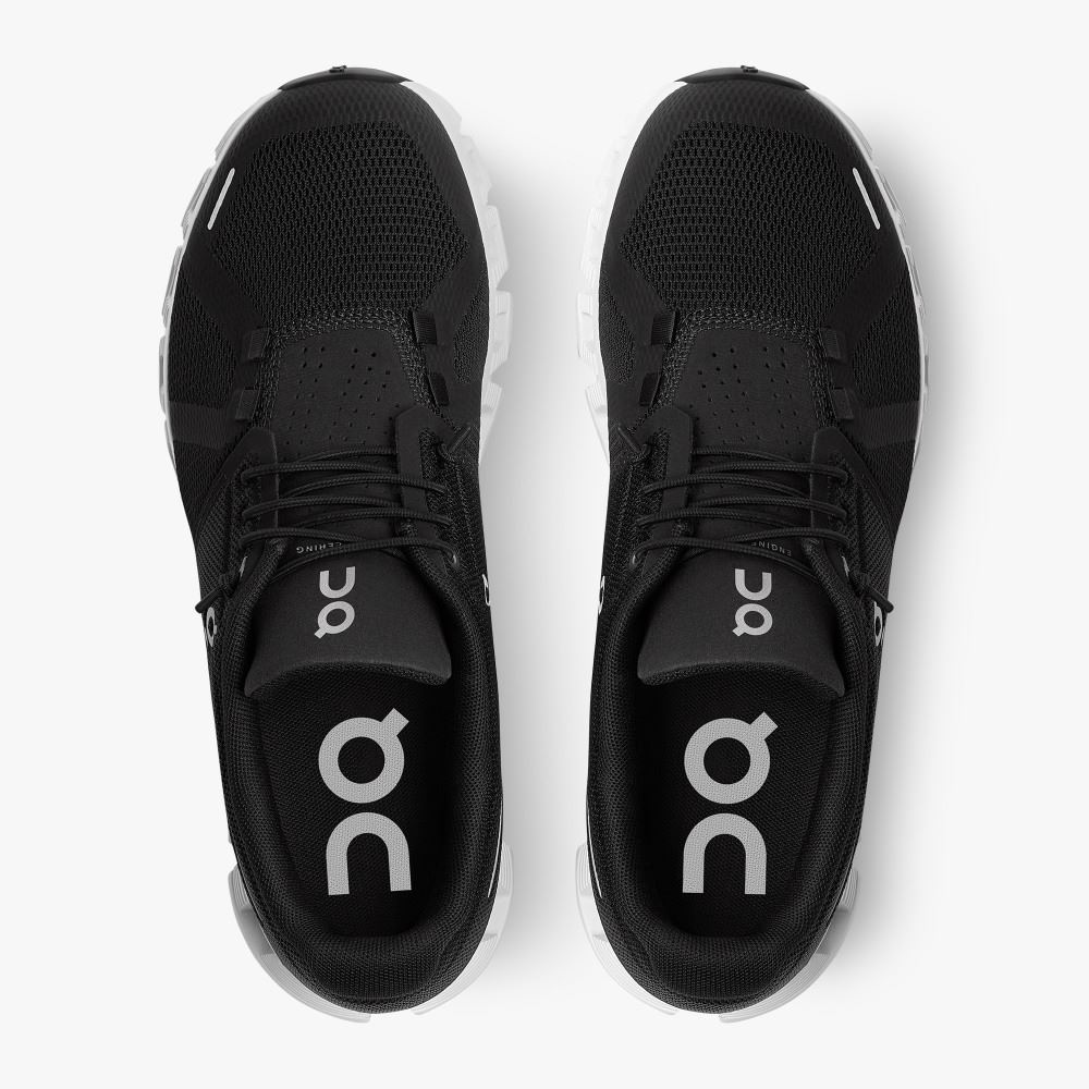 On Running 5 - the lightweight shoe for everyday performance - Black | White ON95XF302