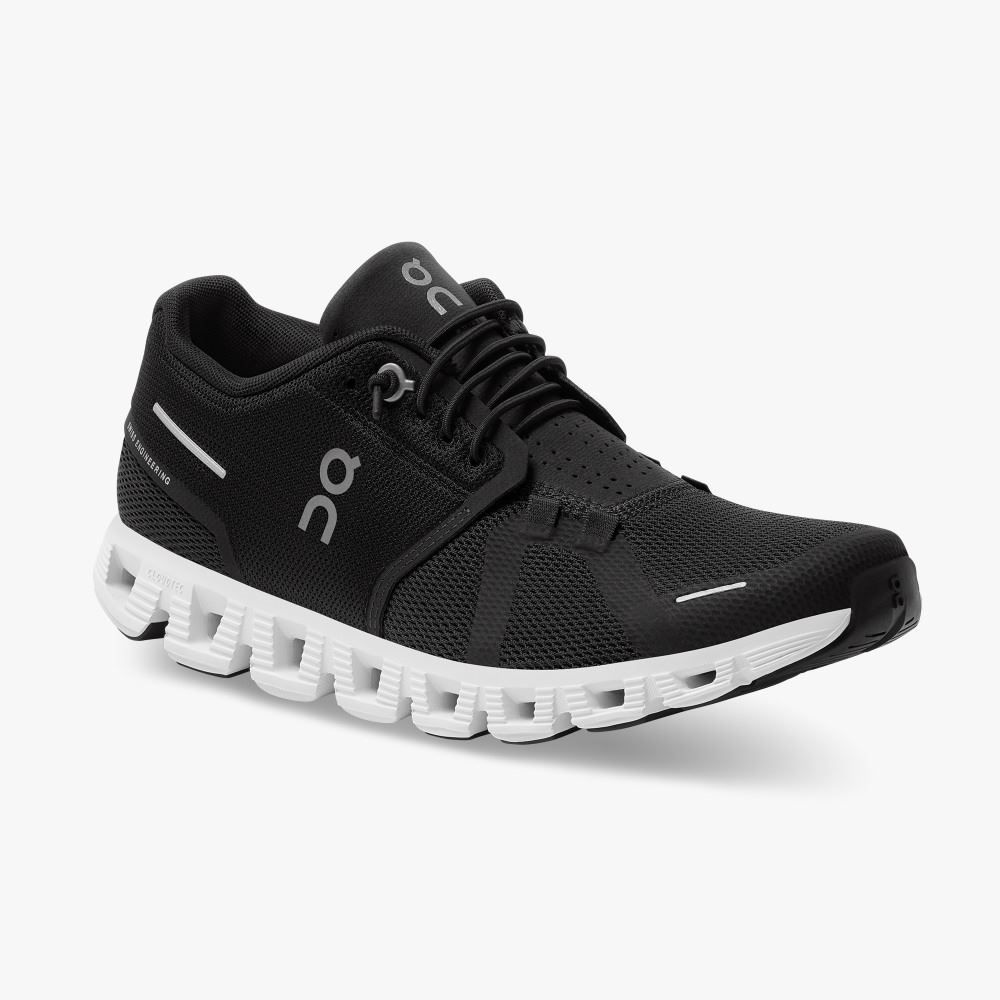 On Running 5 - the lightweight shoe for everyday performance - Black | White ON95XF302