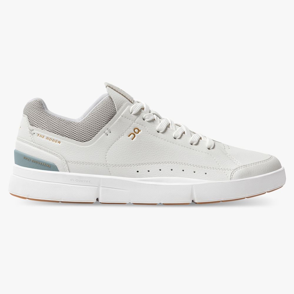 On THE ROGER: tennis-inspired sneaker by On & Roger Federer - Ice | Phantom ON95XF278