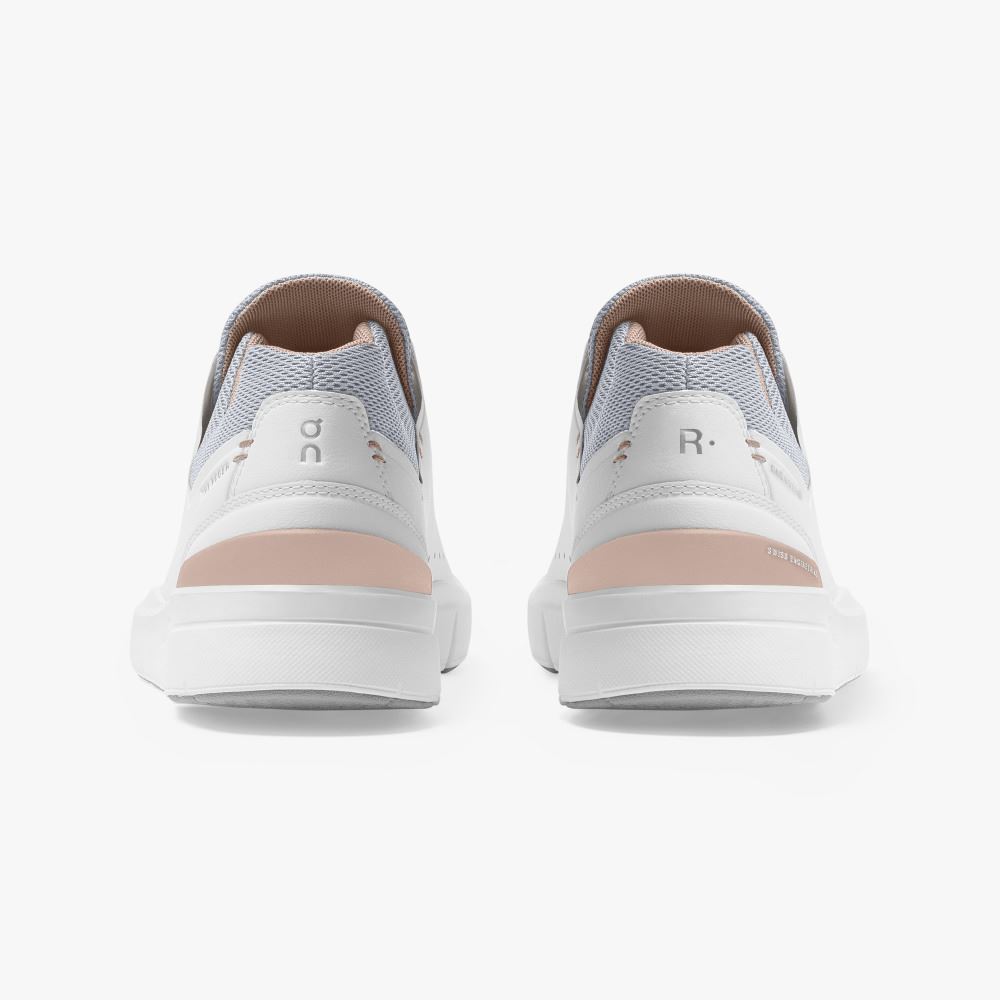 On THE ROGER Advantage: the versatile everyday sneaker - White | Rose ON95XF389
