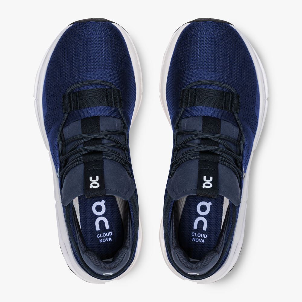 On Runningnova - The lightweight sneaker for all-day comfort - Navy | White ON95XF374