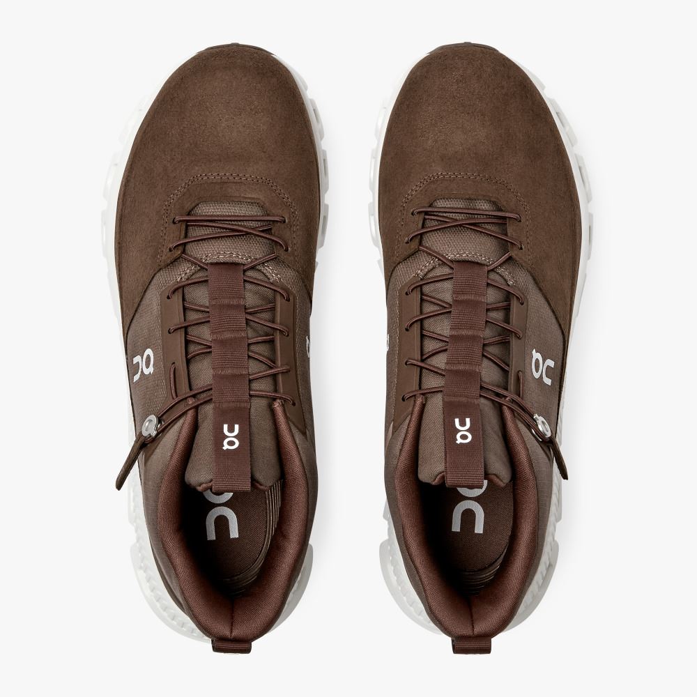 On Running Hi - High Top Sneaker - Cocoa ON95XF208 - Click Image to Close