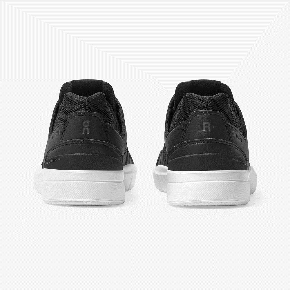 On THE ROGER Clubhouse: the expressive everyday sneaker - Black | White ON95XF400