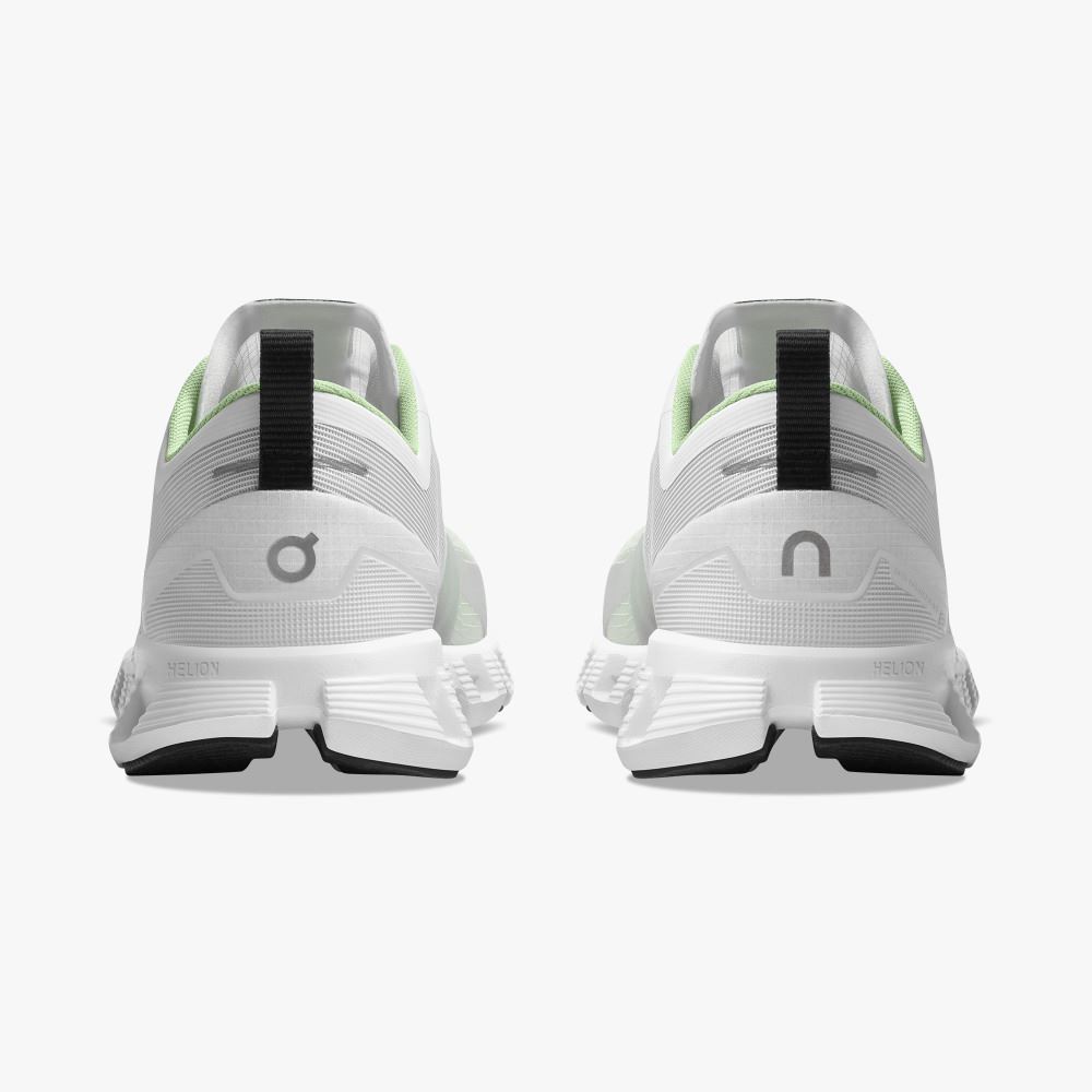 On Running X Shift: Colorful Lightweight Workout Shoe - White | Matcha ON95XF355 - Click Image to Close