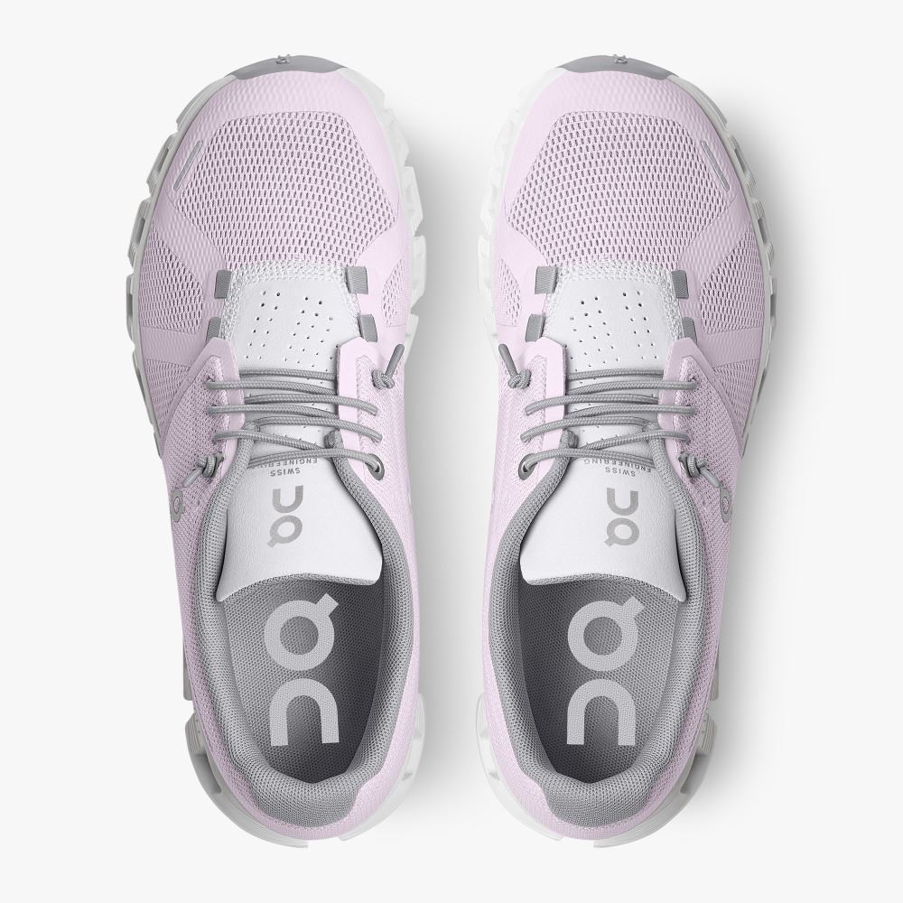 On Running 5 - the lightweight shoe for everyday performance - Lily | Frost ON95XF305