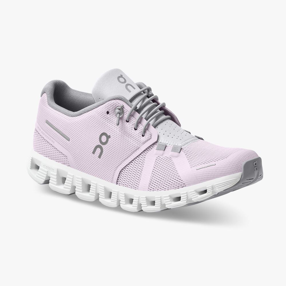 On Running 5 - the lightweight shoe for everyday performance - Lily | Frost ON95XF305