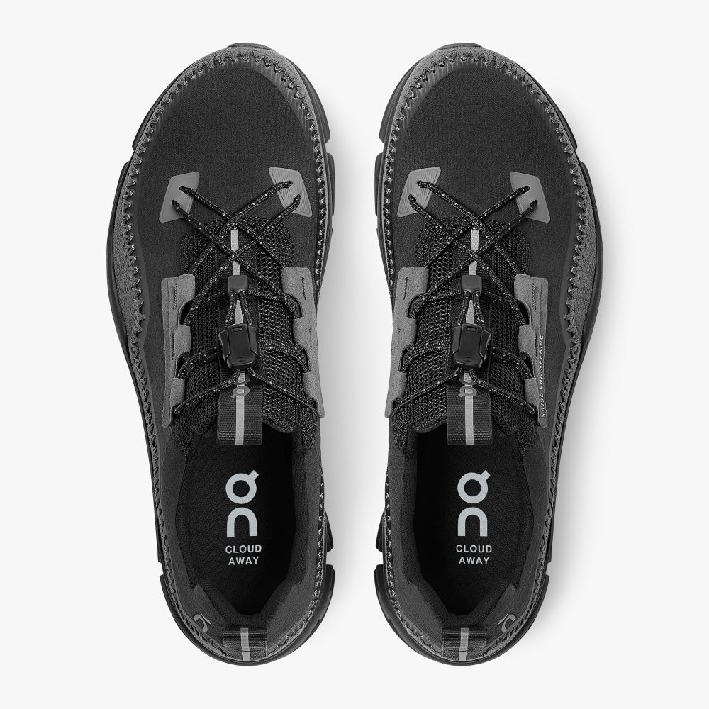 On Runningaway: All Day & Travel Shoe. Light and Versatile - Black | Rock ON95XF364