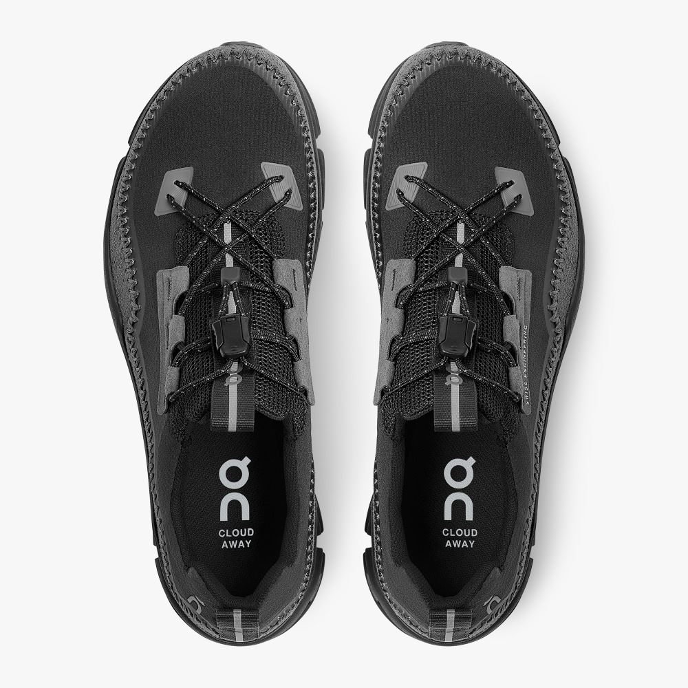 On Runningaway: All Day & Travel Shoe. Light and Versatile - Black | Rock ON95XF364