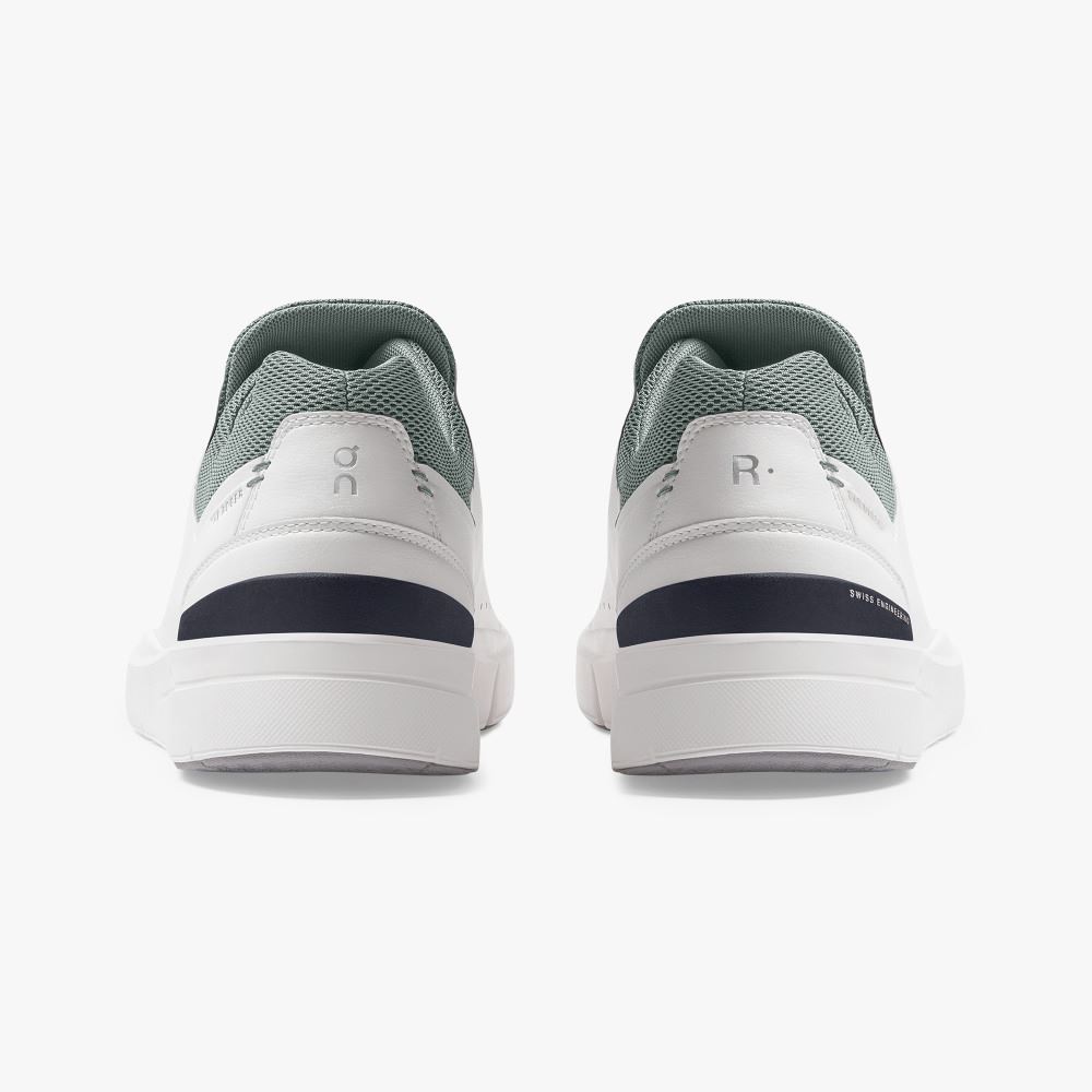 On THE ROGER Advantage: the versatile everyday sneaker - White | Eucalyptus ON95XF272