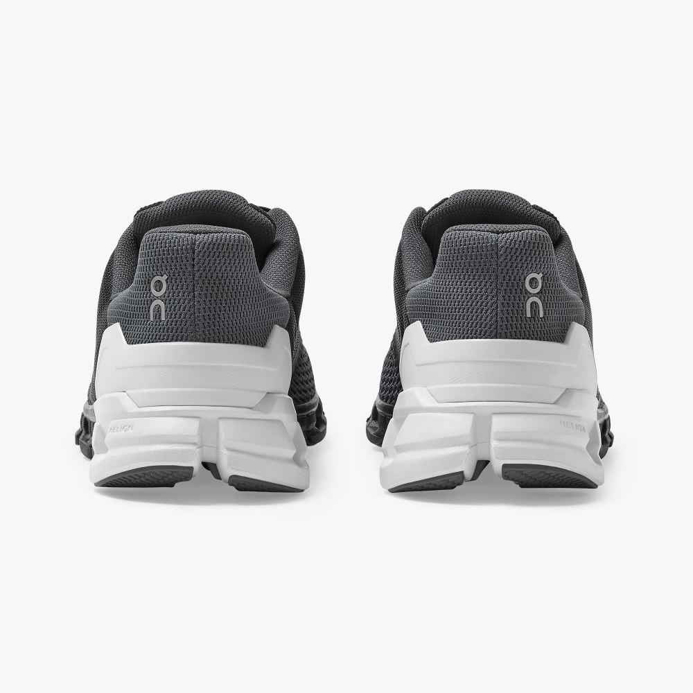 On Cloudflyer Wide: wide-fit, lightweight running shoe - Black | White ON95XF65